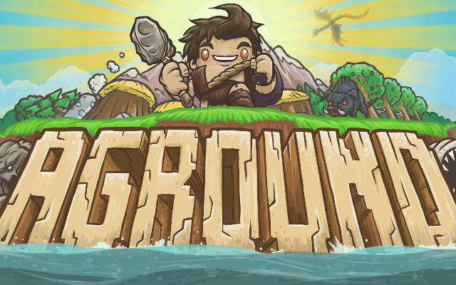 Aground